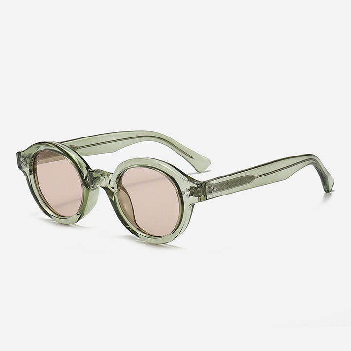 Women's Fashion Round Sunglasses with Stylish Accents Stornfield
