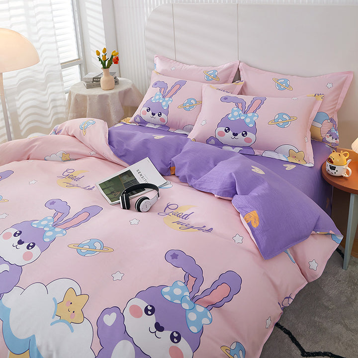 Elegant Floral Patterned Duvet Cover Set