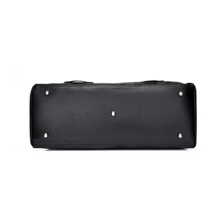 Premium Leather Travel Duffel Stornfield