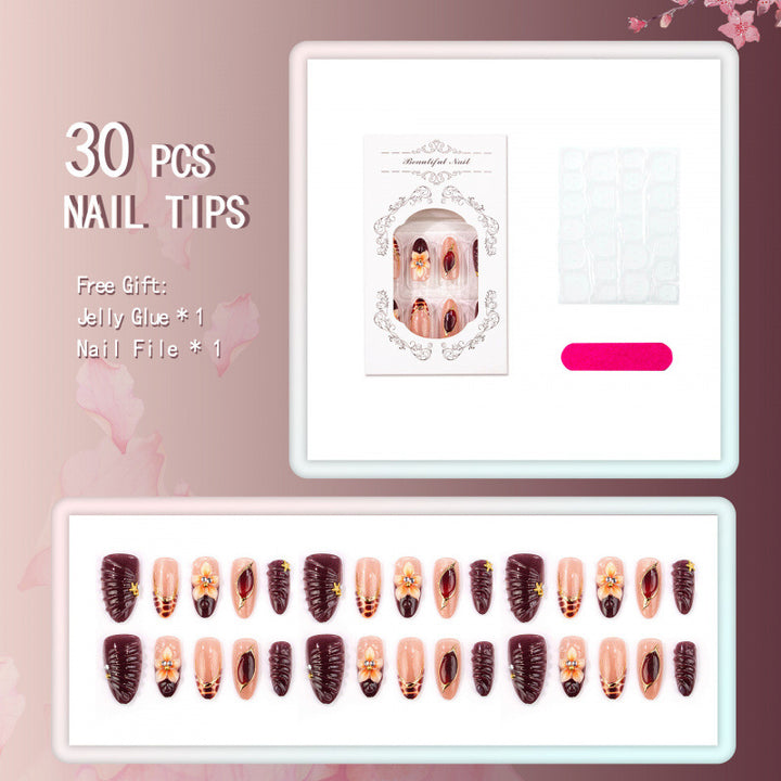 Decorative Artisan Press-On Nail Set
