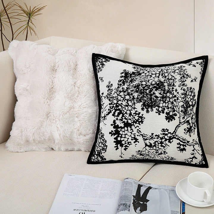 Artistic Botanical Print Cushion Covers