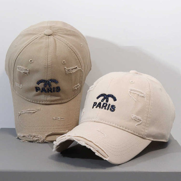 Women's Distressed Graphic Adjustable Baseball Cap Stornfield