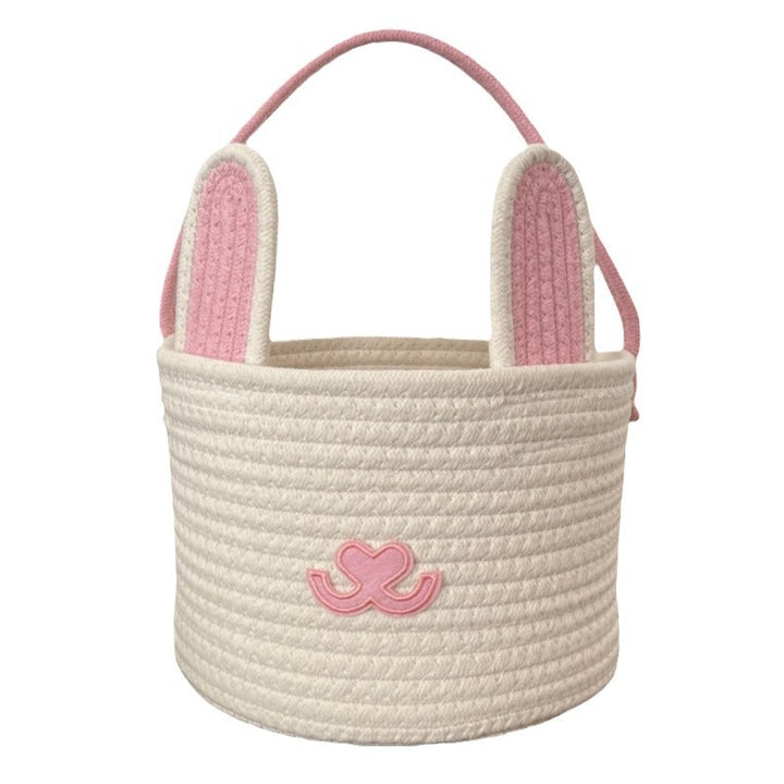 Ladies decorative storage basket with bunny ear design Stornfield