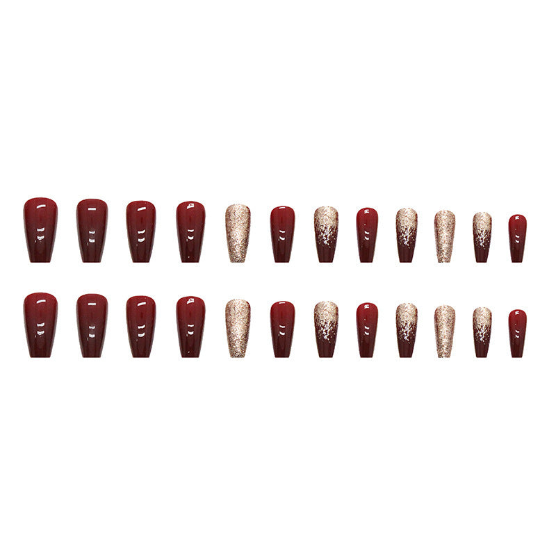 Elegant Glittering Nail Art Design Stornfield