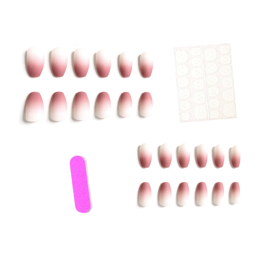 Elegant Ombre Acrylic Nail Extensions Stornfield