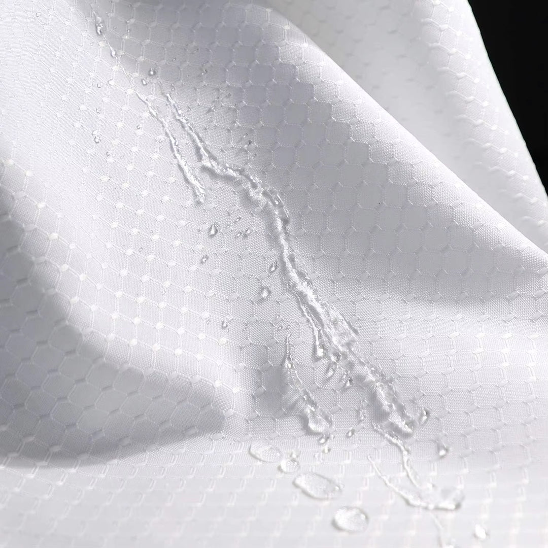 Textured Waterproof Shower Curtain Stornfield