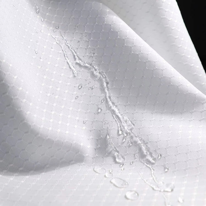 Textured Waterproof Shower Curtain Stornfield