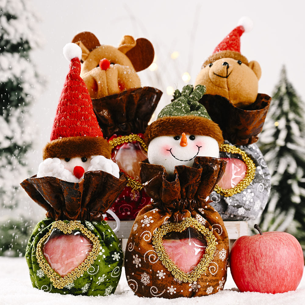 Cute Christmas figure with heart pouch Stornfield