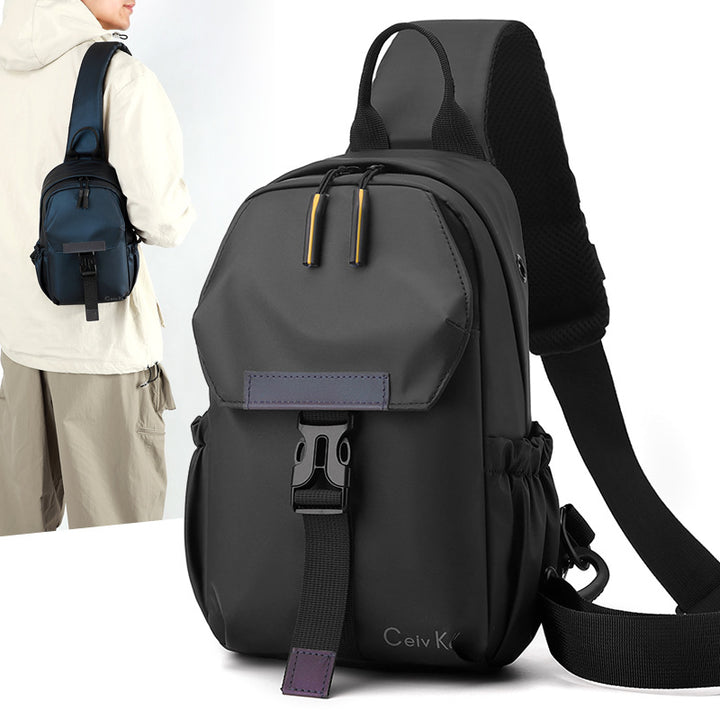 Shoulder backpack with versatile compartments and waterproof material Stornfield