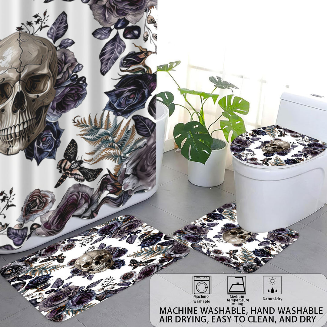 Artistic Skull Bathroom Décor Set Stornfield