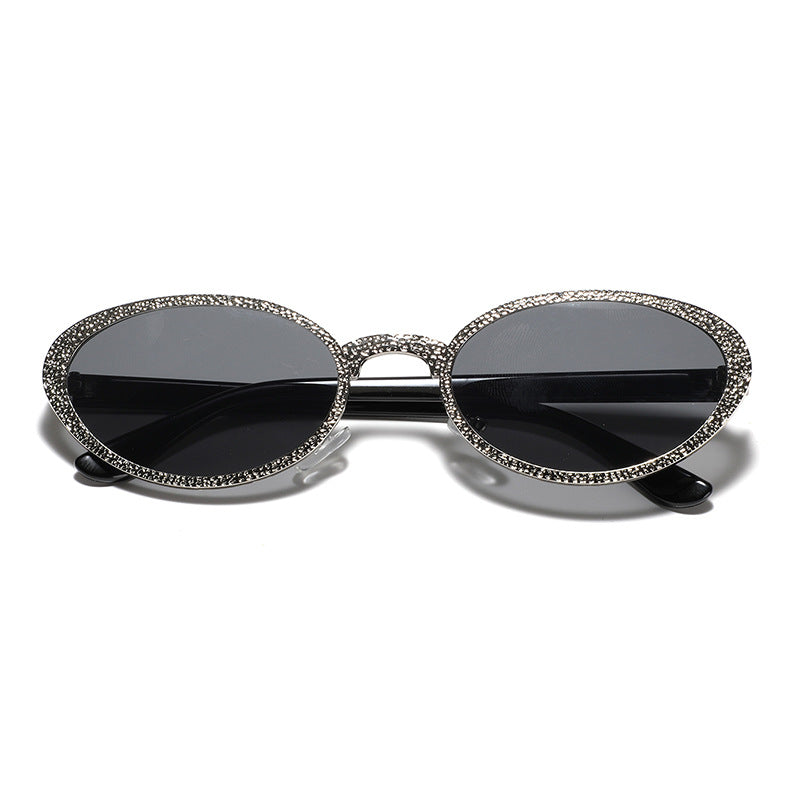 Women Glamorous Sunglasses with Sparkling Frame Decoration Stornfield