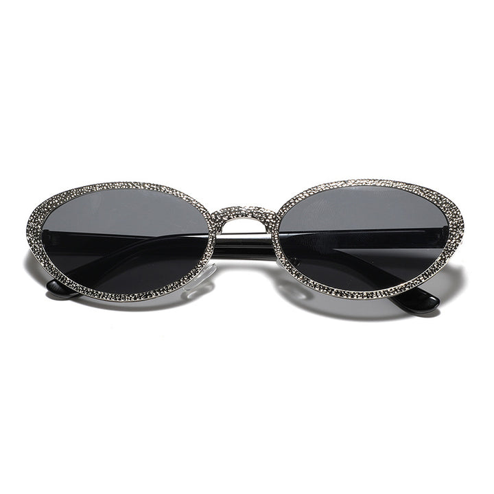 Women Glamorous Sunglasses with Sparkling Frame Decoration Stornfield