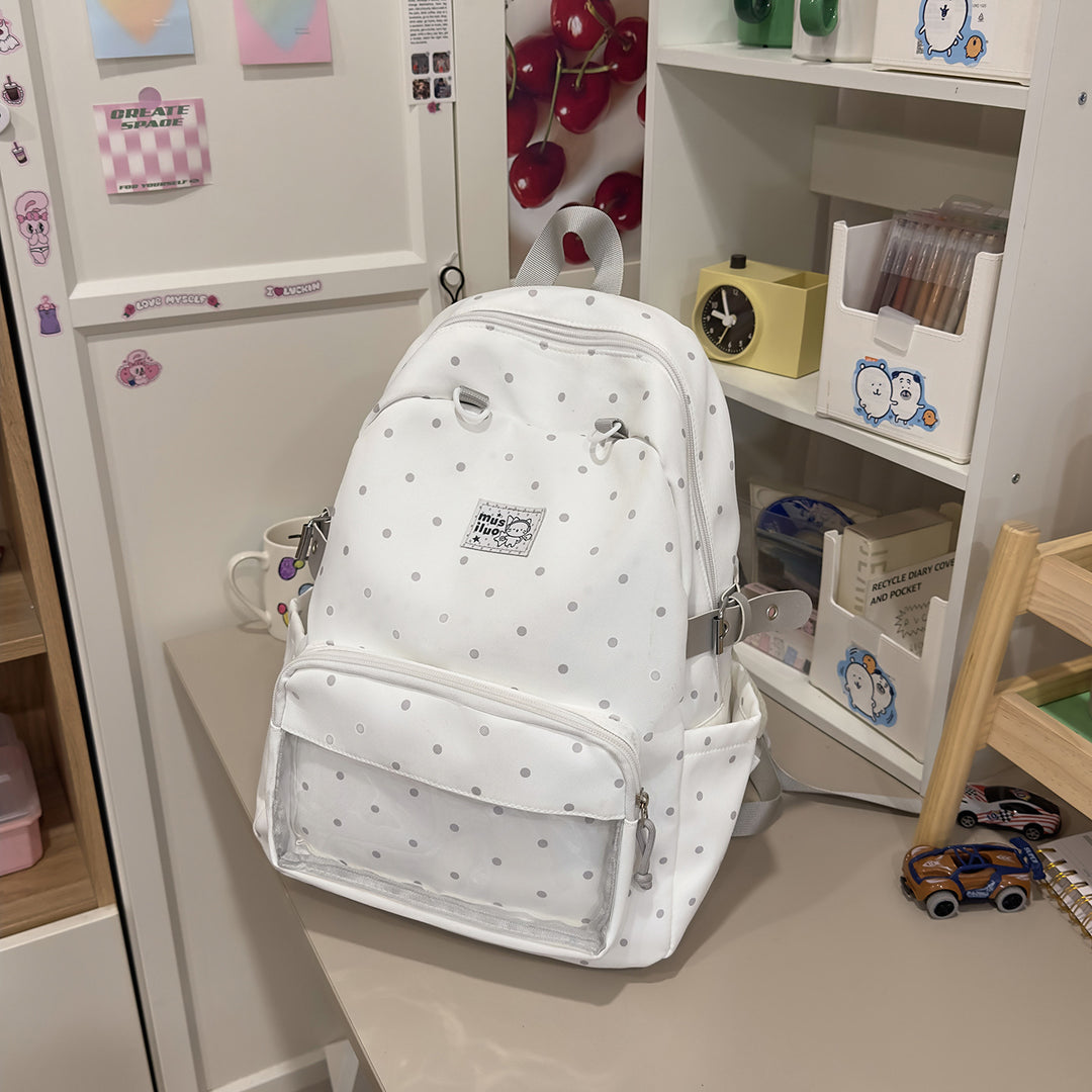 Polka Dot Design Backpack Stornfield