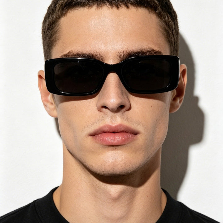 Women's fashionable sunglasses with extravagant square frame Stornfield