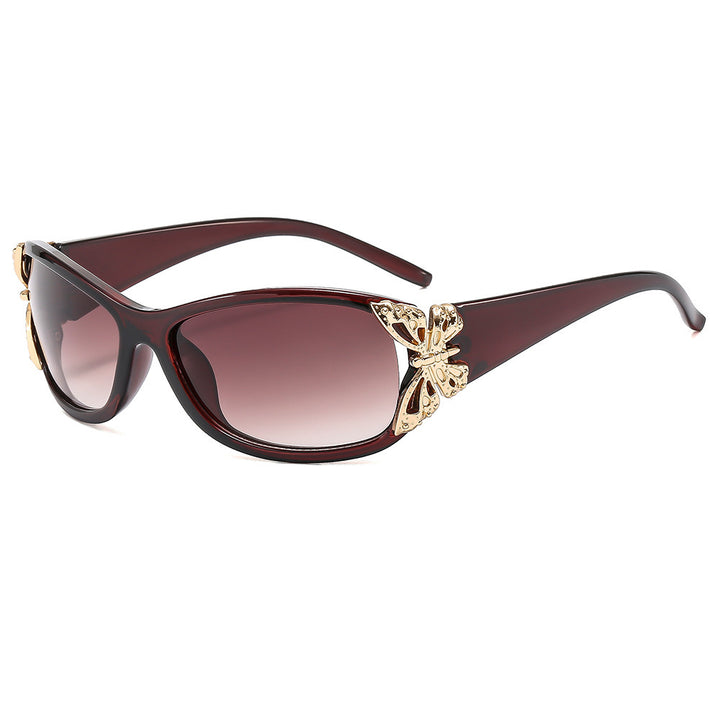 Fashion-Forward Butterfly-Embellished Sunglasses Stornfield