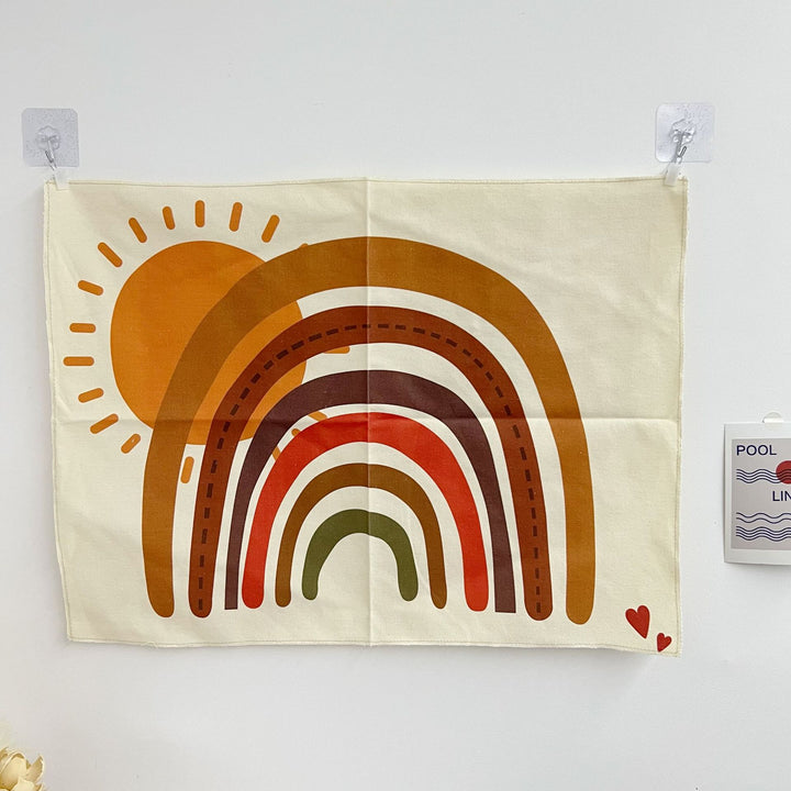 Educational Alphabet Fabric Wall Tapestry