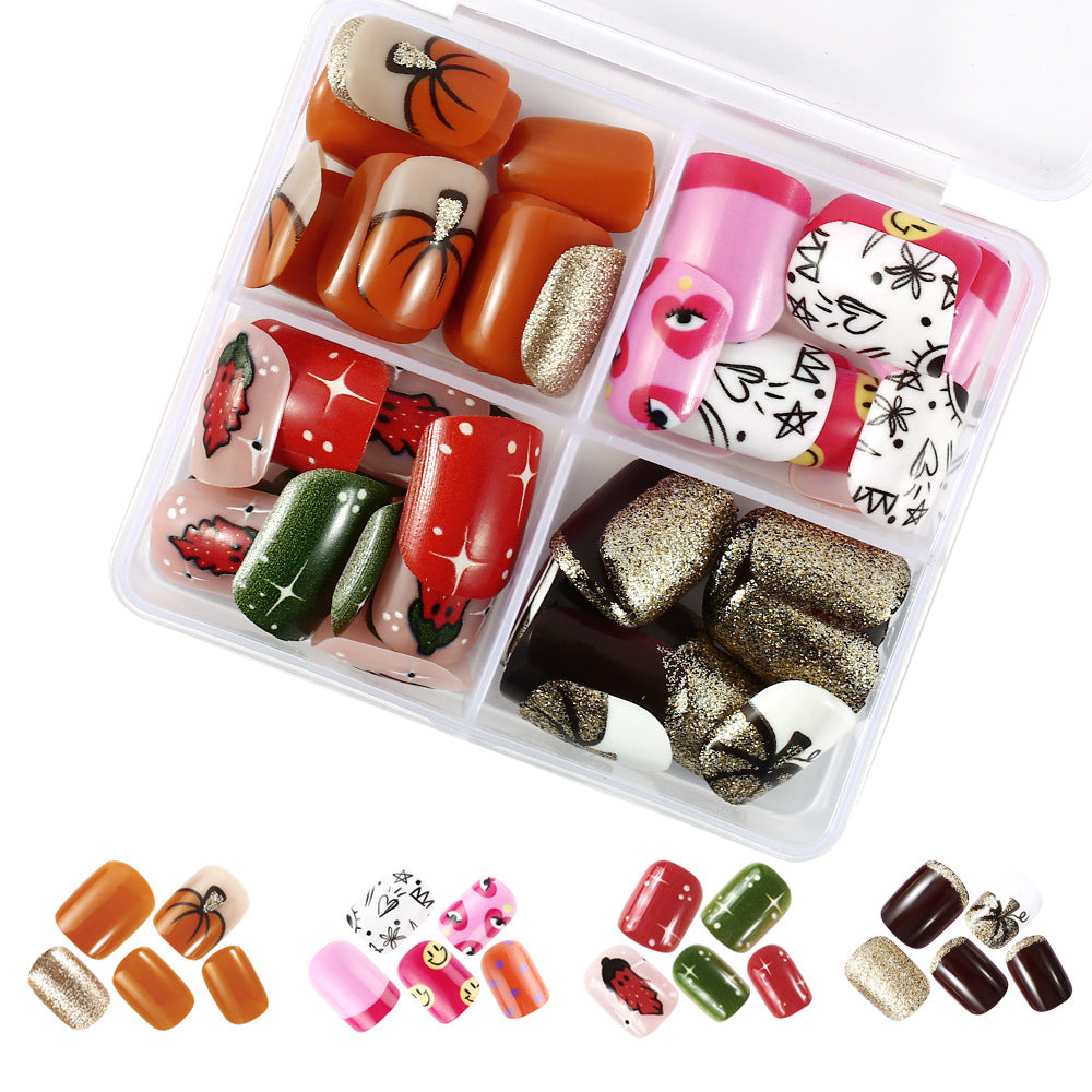 Themed Decorative Gel Nail Set Stornfield