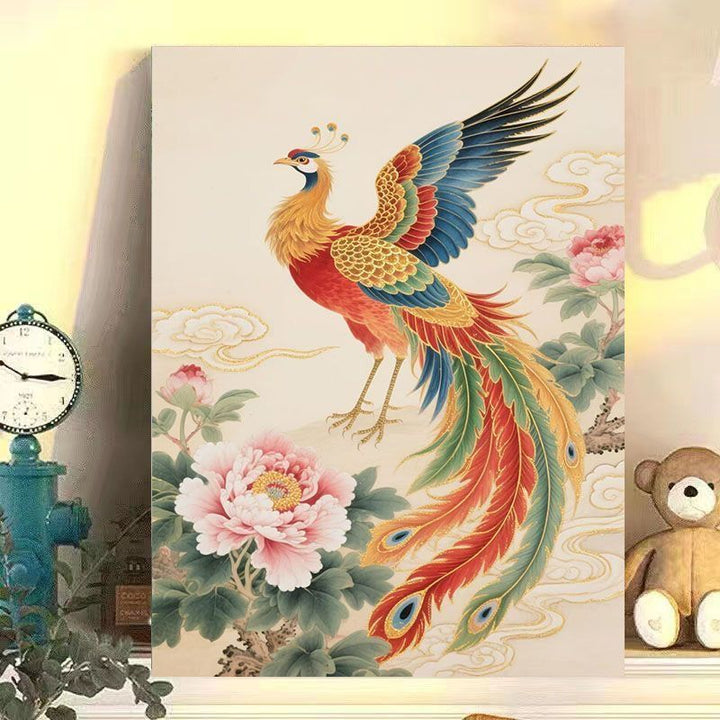 Mythical Phoenix Canvas Art Stornfield