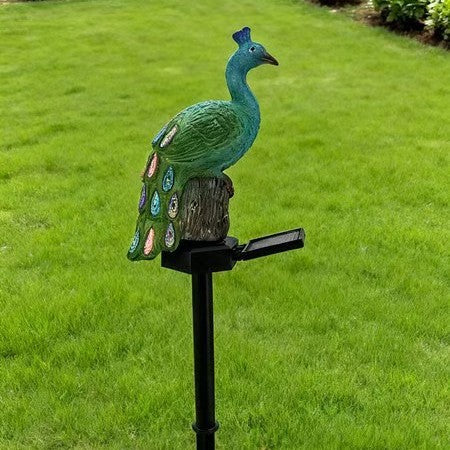 Whimsical Solar-Powered Squirrel Garden Stake Light With Integrated Solar Panel And Warm LED Glow Stornfield