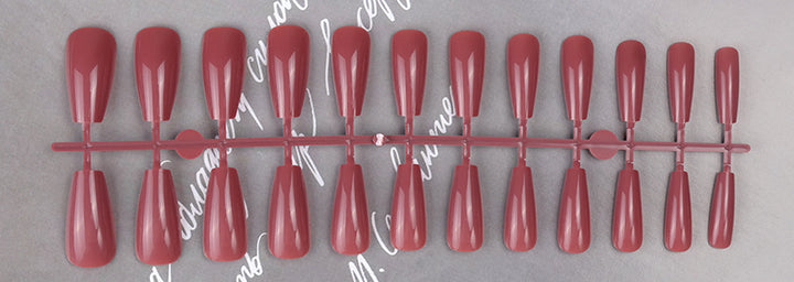Natural Shape Press-On Nail Set Stornfield