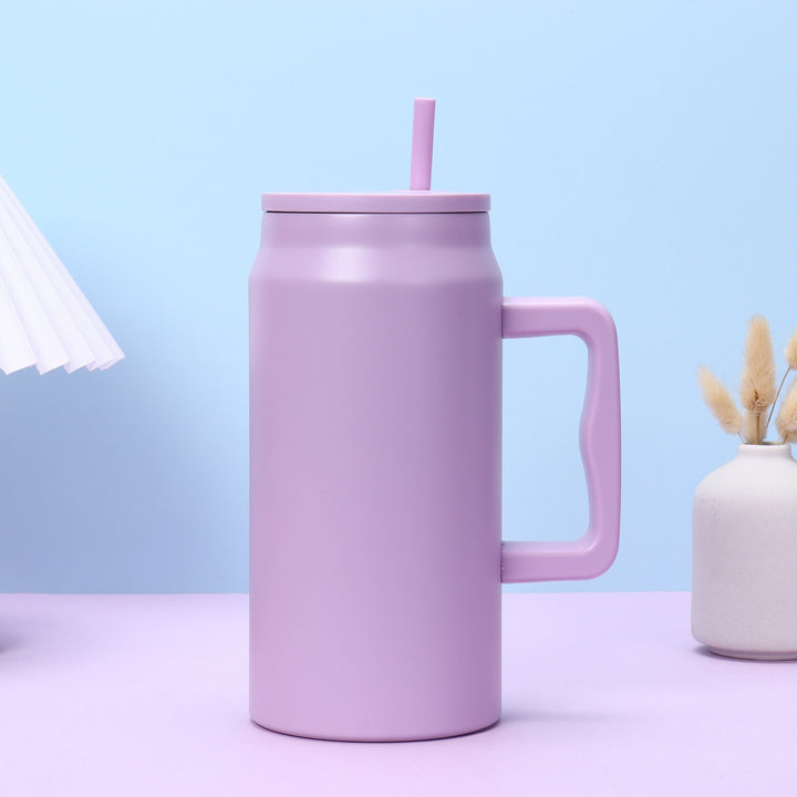 Ladies stylish insulated cup with removable straw Stornfield