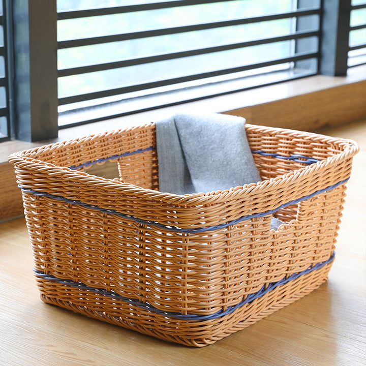 Unisex Practical Storage Basket with Ergonomic Handles Stornfield