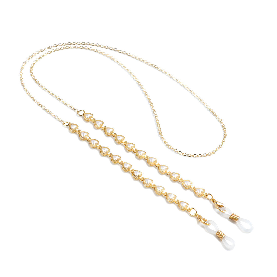 Elegant Pearl-Linked Eyewear Chain Stornfield