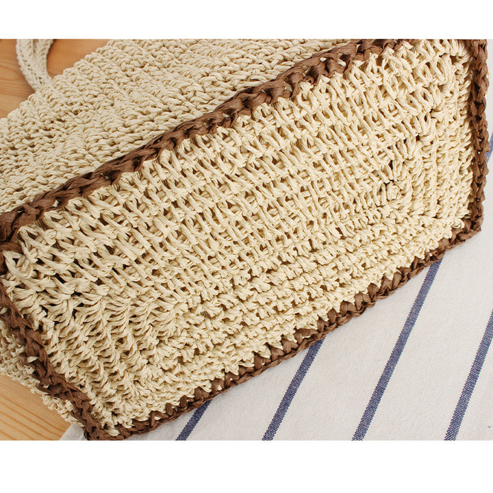 Braided Shoulder Bag with Modern Tassel and Adjustable Carrying Strap Stornfield