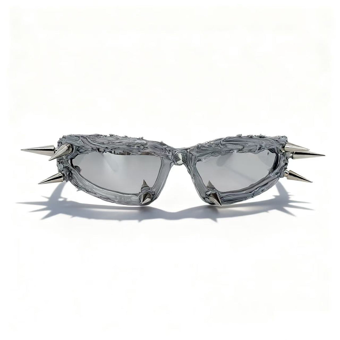 Women's extravagant fashion sunglasses with unique spikes design Stornfield