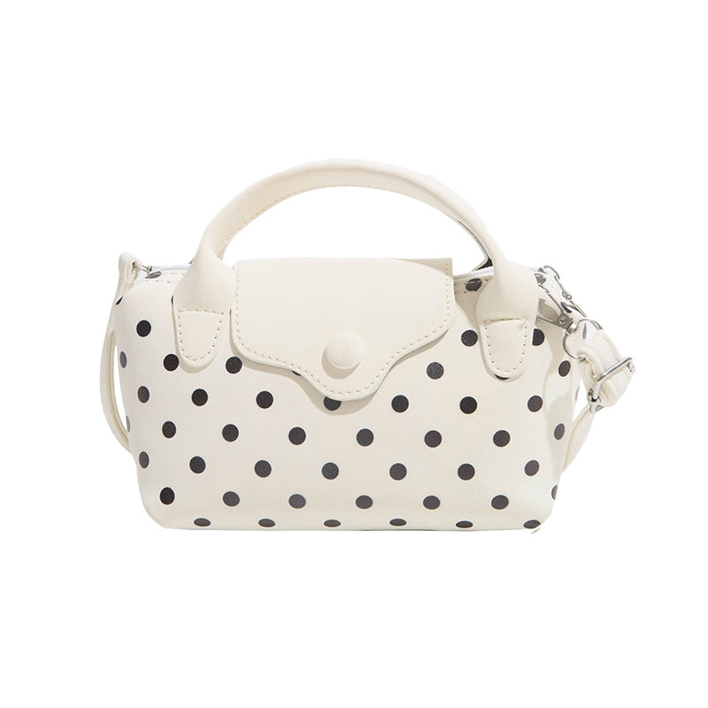 Polka Dot Handheld Satchel