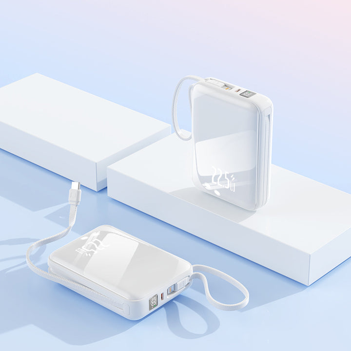 Portable power bank with elegant design and multifunctional charging cable Stornfield