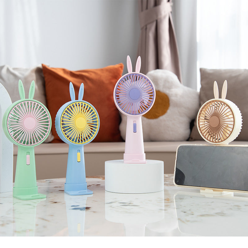 Creative Rabbit Ears Handheld Fan Stornfield