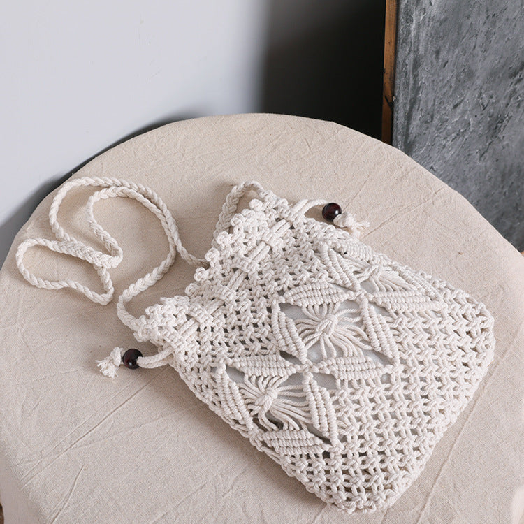 Macrame Bag with Adjustable Shoulder Strap Stornfield