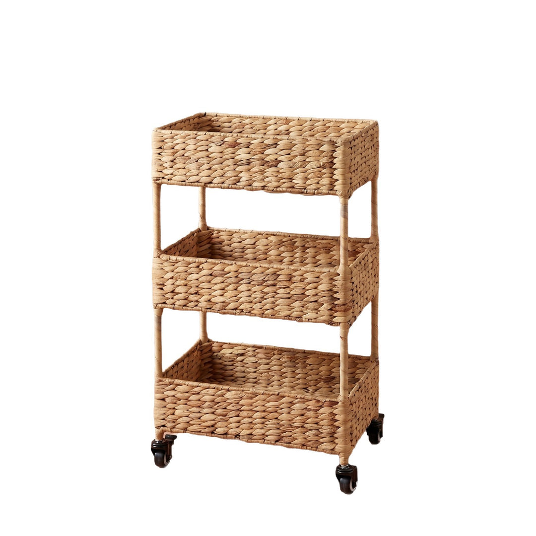 Multi-Tier Woven Storage Cart Stornfield