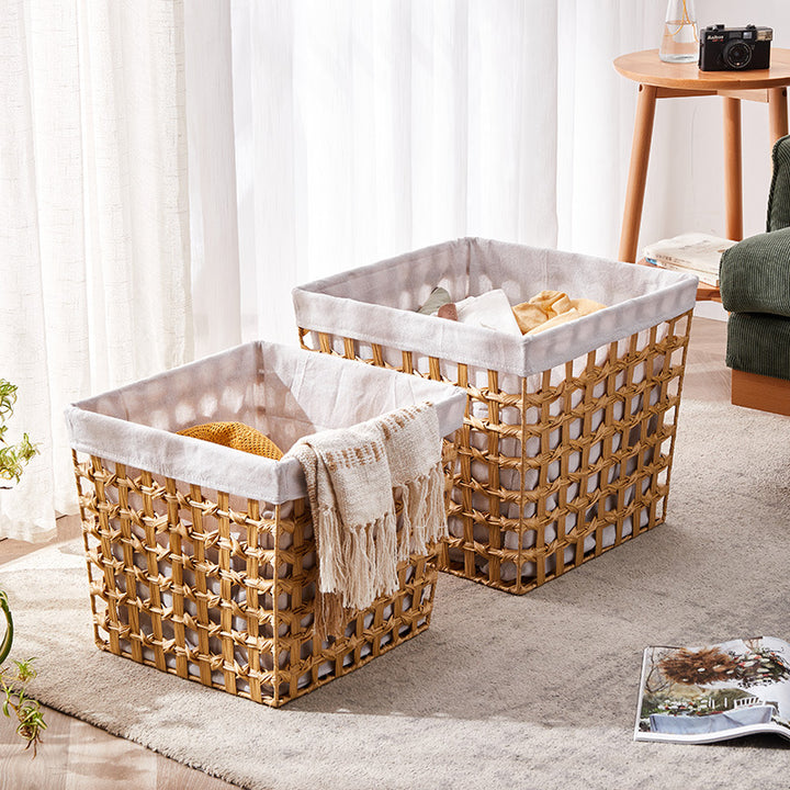 Natural Fiber Decorative Storage Baskets Stornfield
