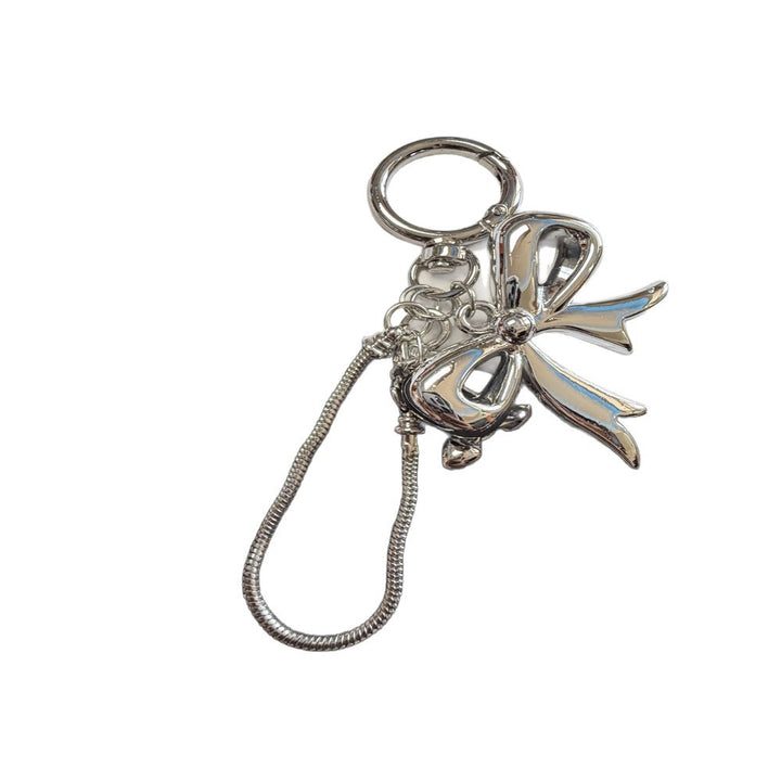 Elegant Bow Charm Keychain Stornfield