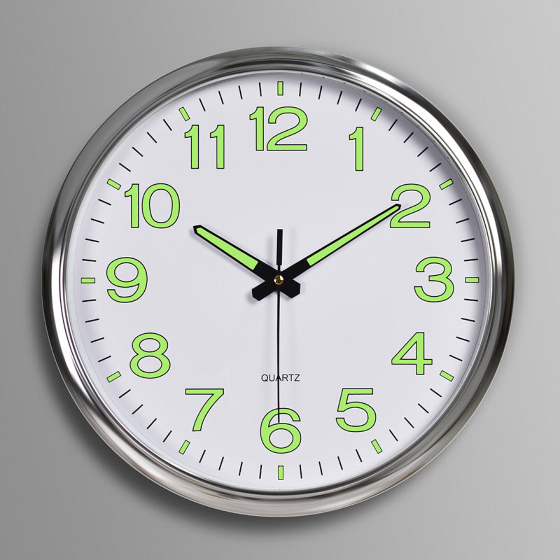 Stornfield | Silent Luminous Wall Clock for Classroom 30cm