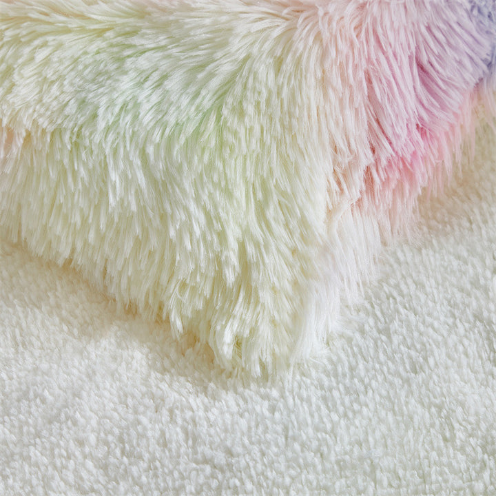 Luxurious Faux Fur Throw Blanket Stornfield