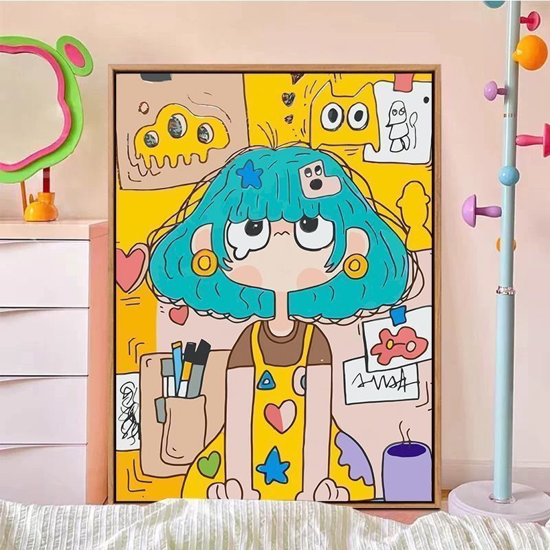 Colorful Abstract Canvas Art Stornfield