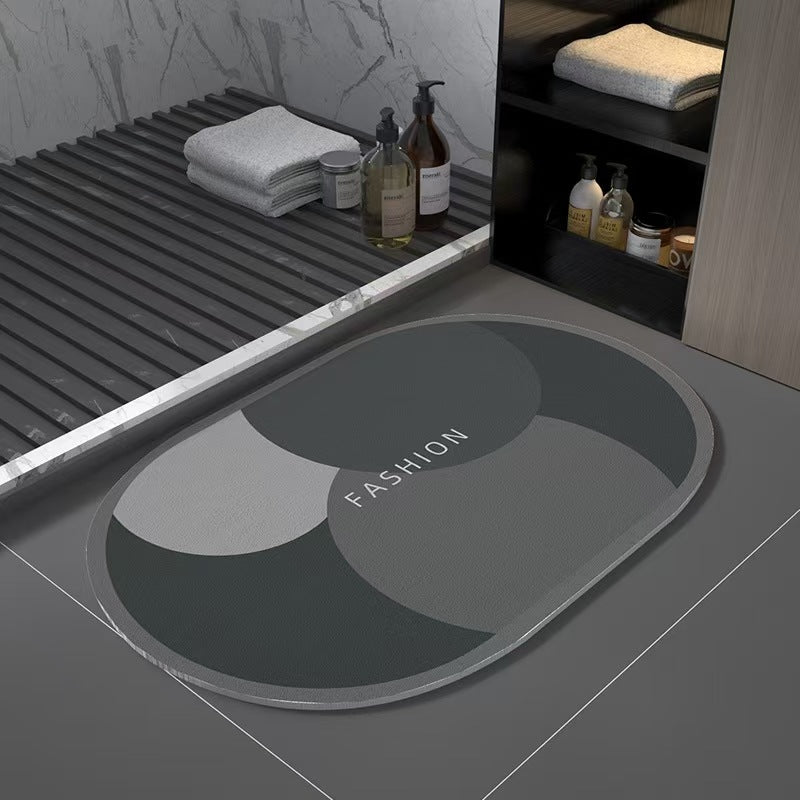 Stylish Geometric Bath Mat