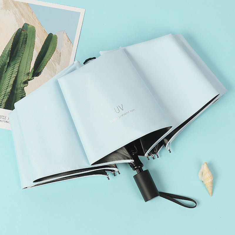 Women compact folding umbrella with Stornfield handle
