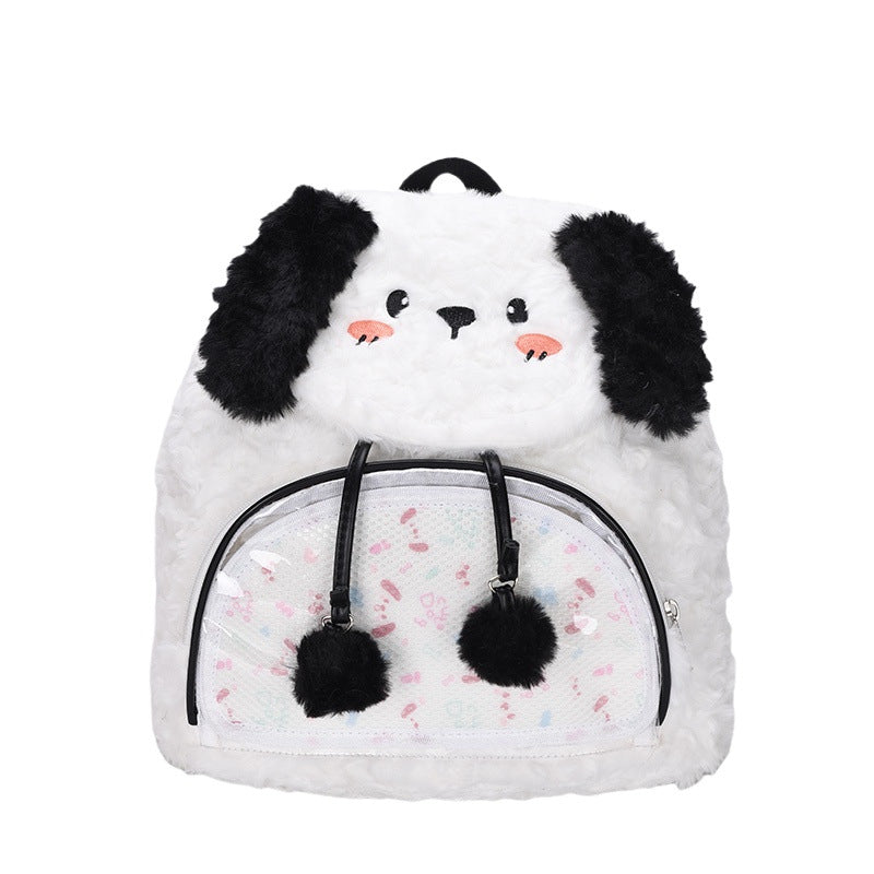 Pet-friendly, plush backpack Stornfield