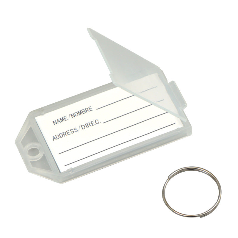 Unisex Label Keychain in Practical Set Kalsten