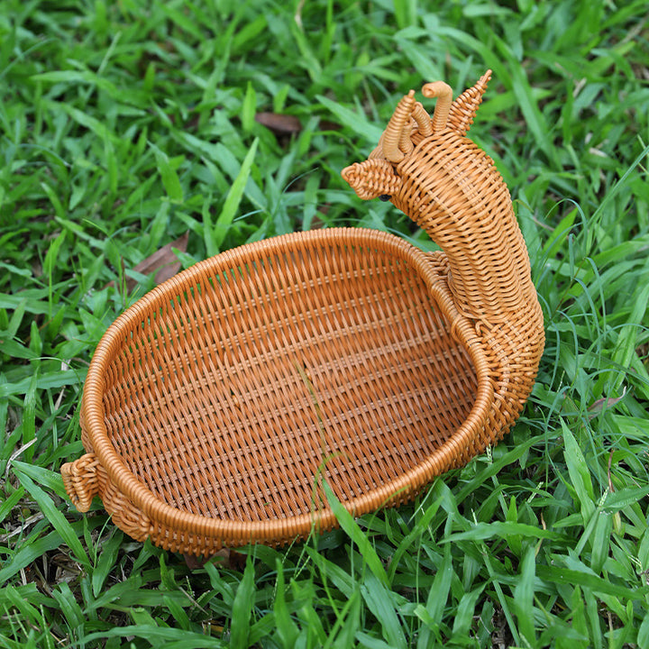 Unisex Braided Decoration Basket in Duck Shape Stornfield