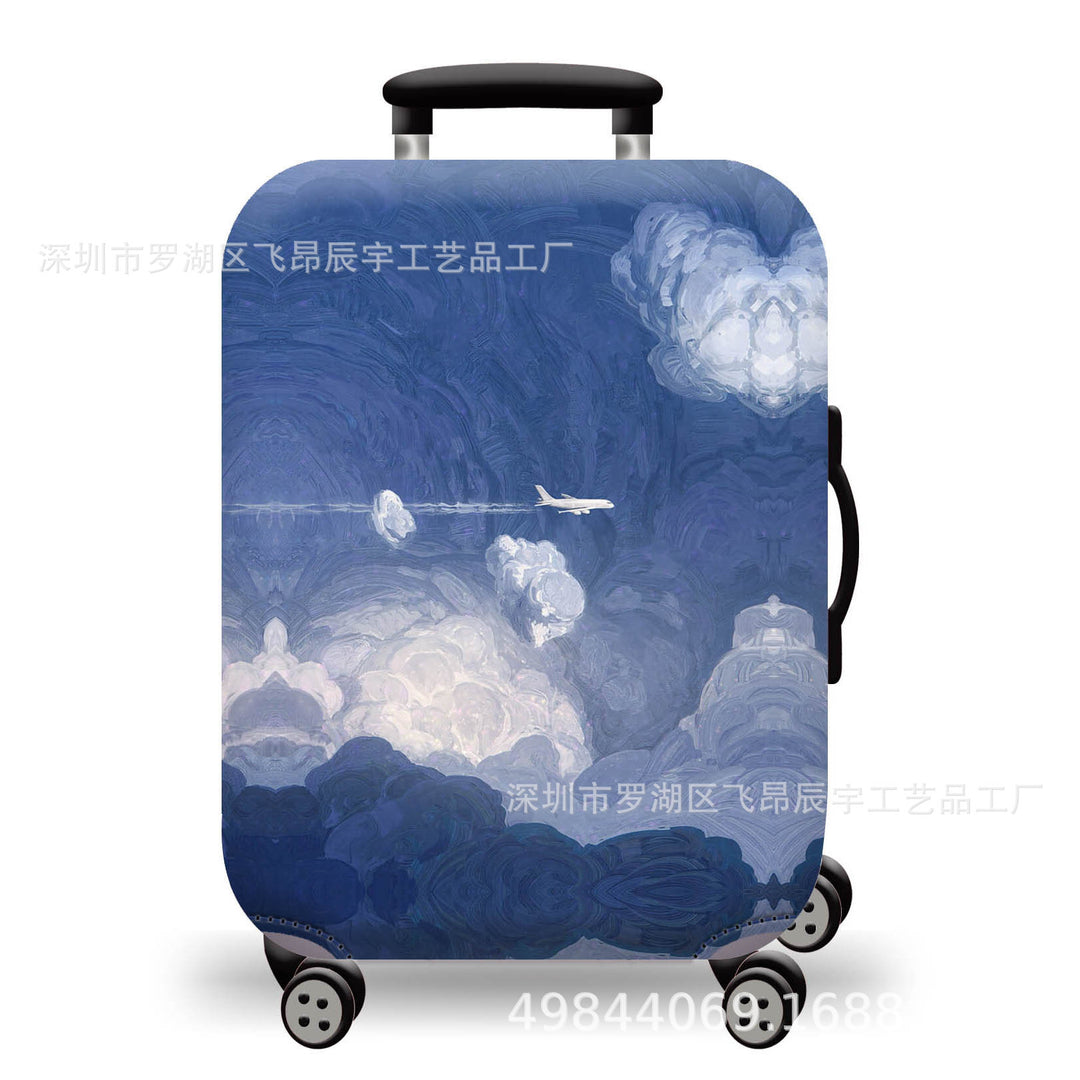 Hard Shell Luggage with Earth Design Stornfield