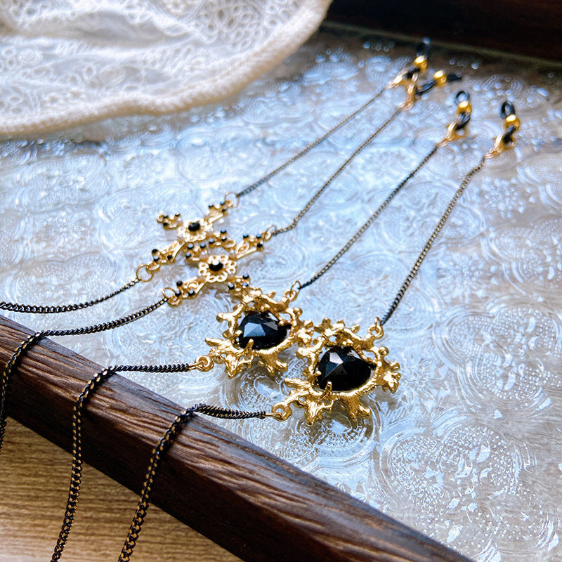 Elegant Necklace with Artificial Stone Pendants Stornfield
