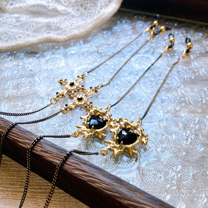 Elegant Necklace with Artificial Stone Pendants Stornfield
