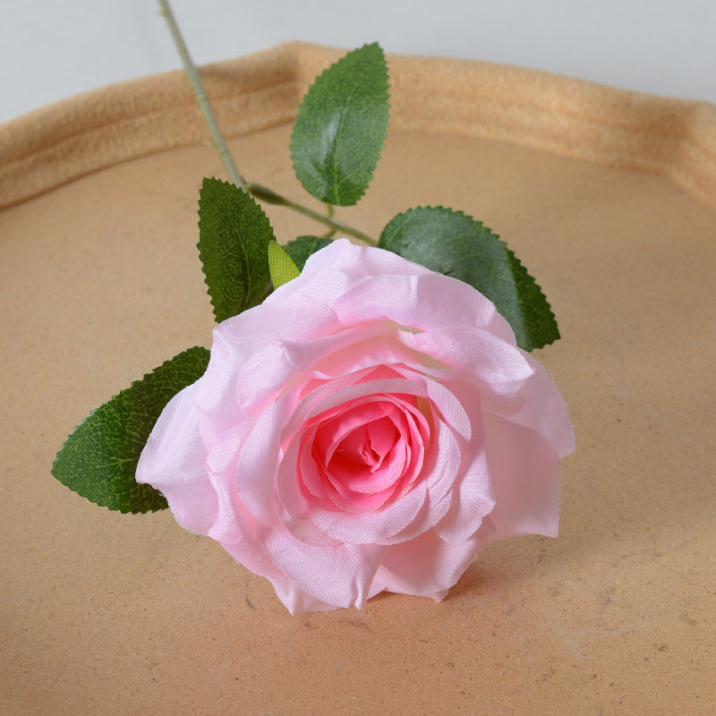 Elegant Silk Rose Hair Accessory