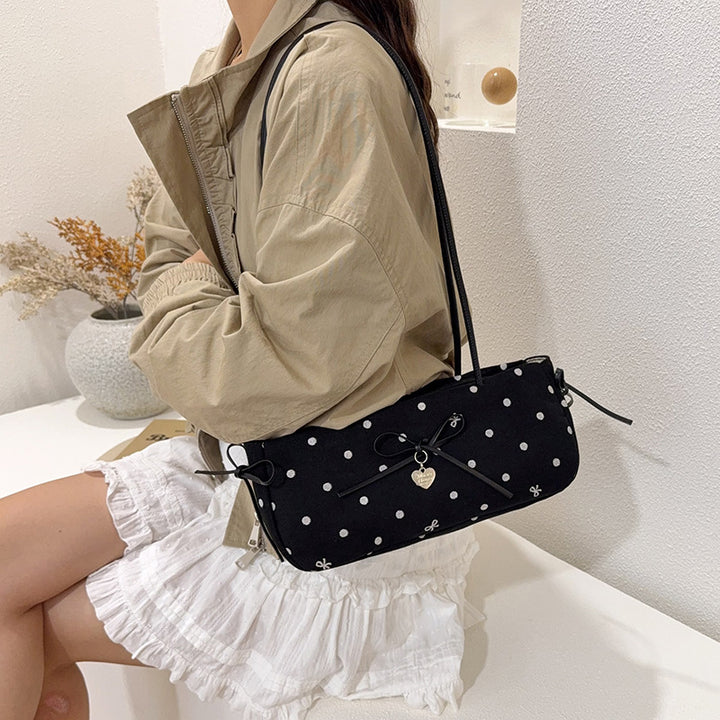Playful Polka Dot Crossbody Bag