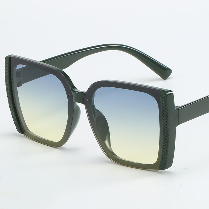 Women oversized designer sunglasses in modern woven design Stornfield